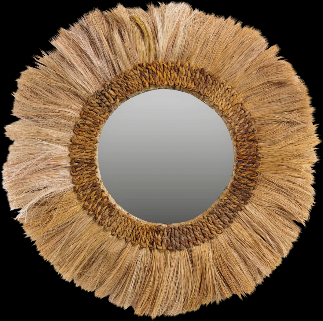 Azara Lane Natural Mirror - Thumbnail - Image 1