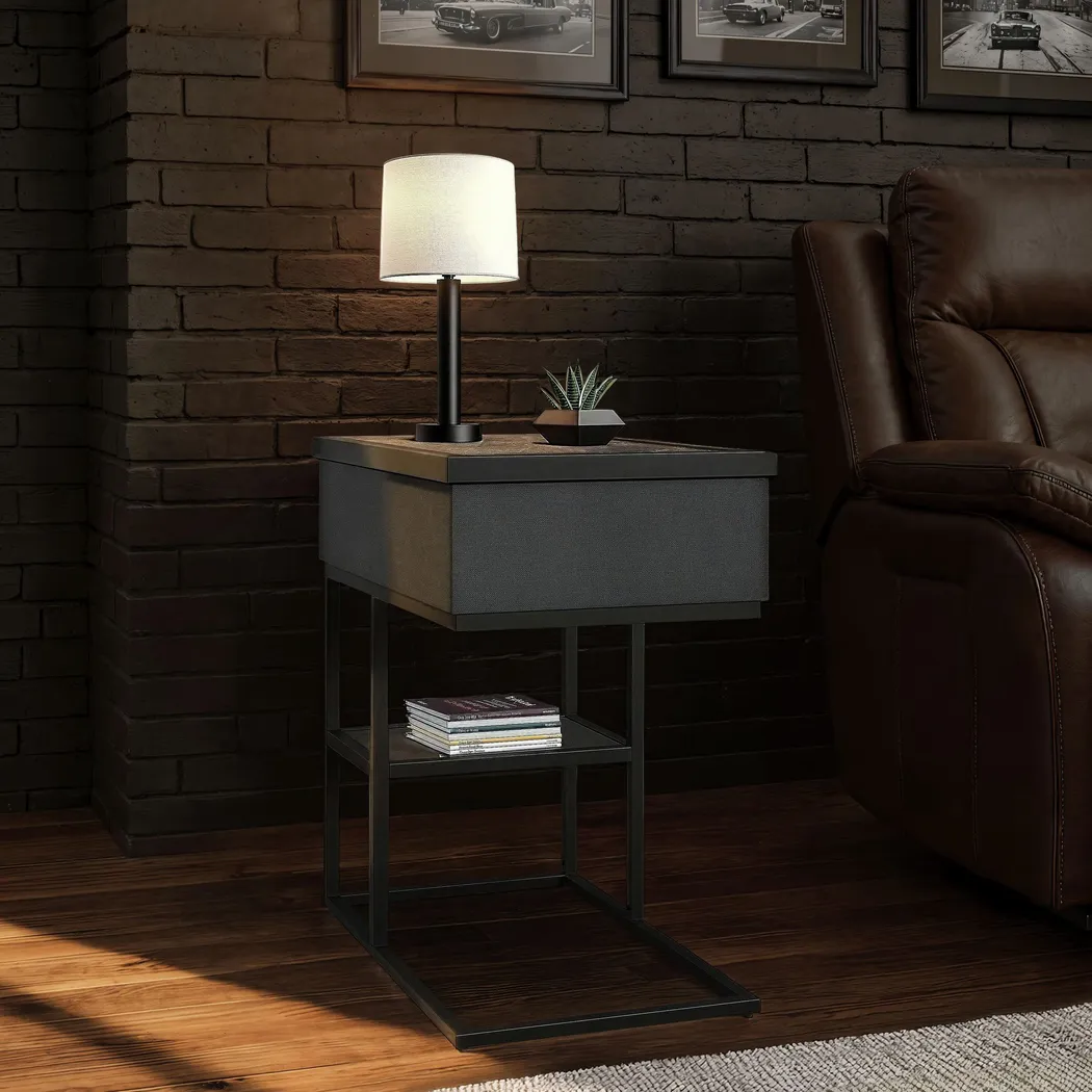 Azaria Black C Table - Thumbnail - Image 2