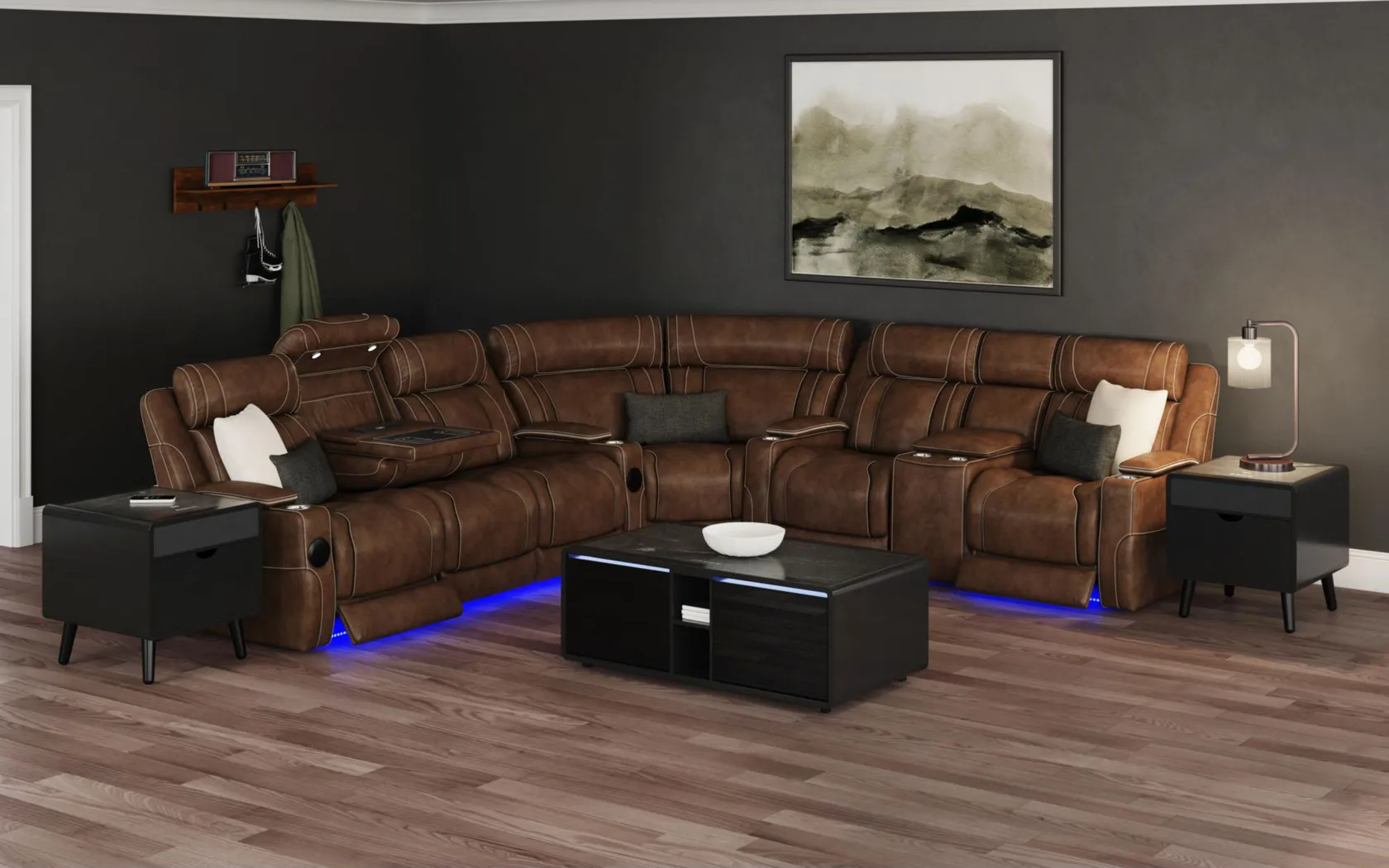 Azaria Black End Table - Thumbnail - Image 3