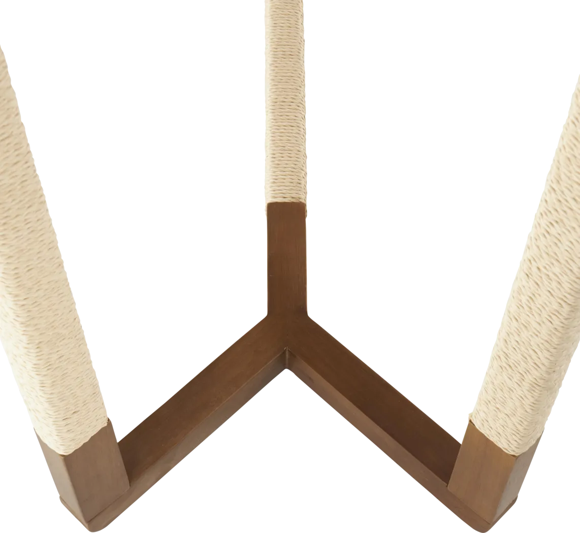 Azavi Brown Console Table - Thumbnail - Image 4