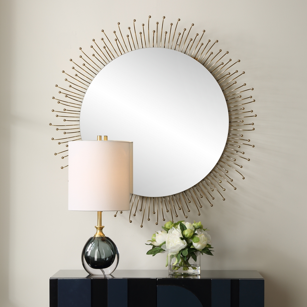 Azeips Gold Wall Mirror - Thumbnail - Image 3