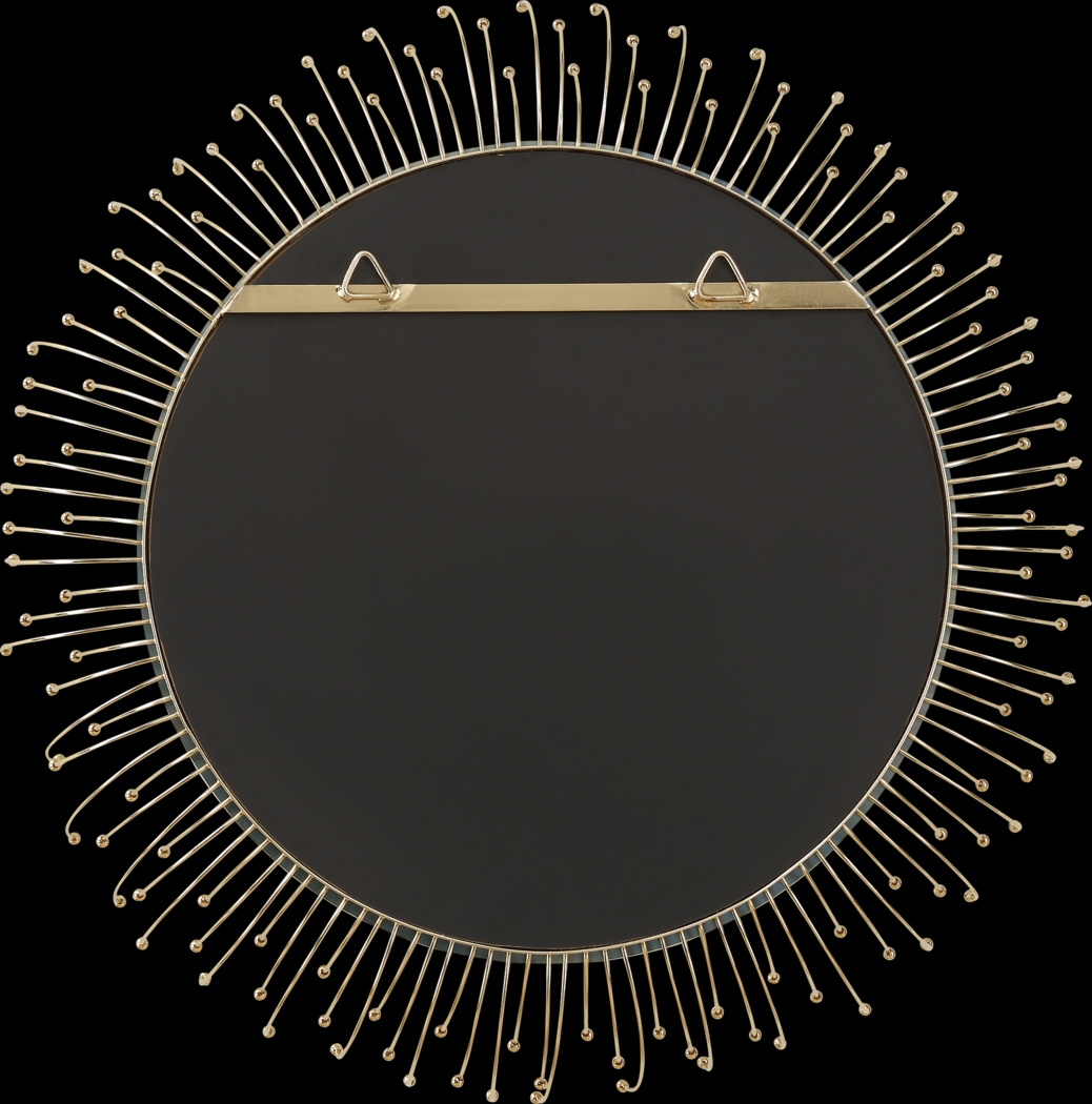 Azeips Gold Wall Mirror - Thumbnail - Image 5