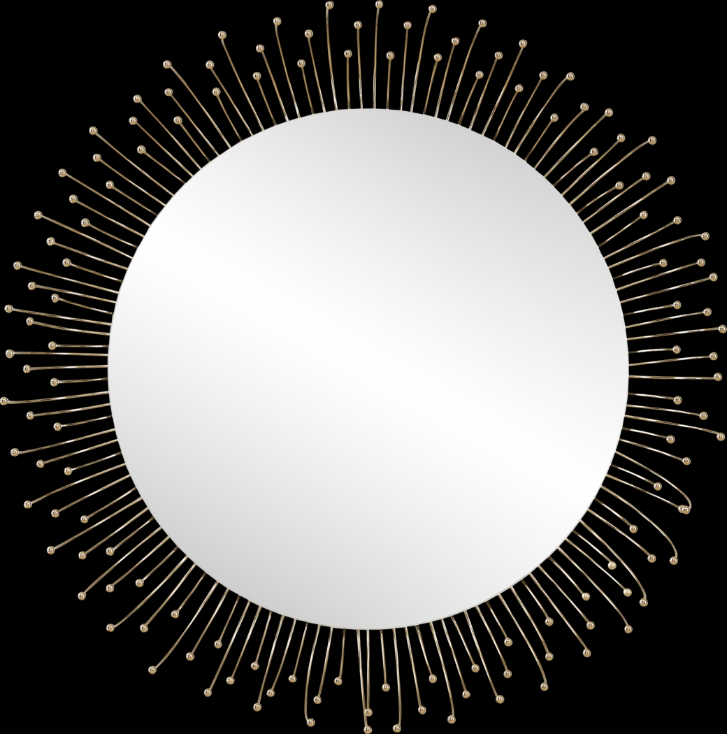 Azeips Gold Wall Mirror - Thumbnail - Image 1