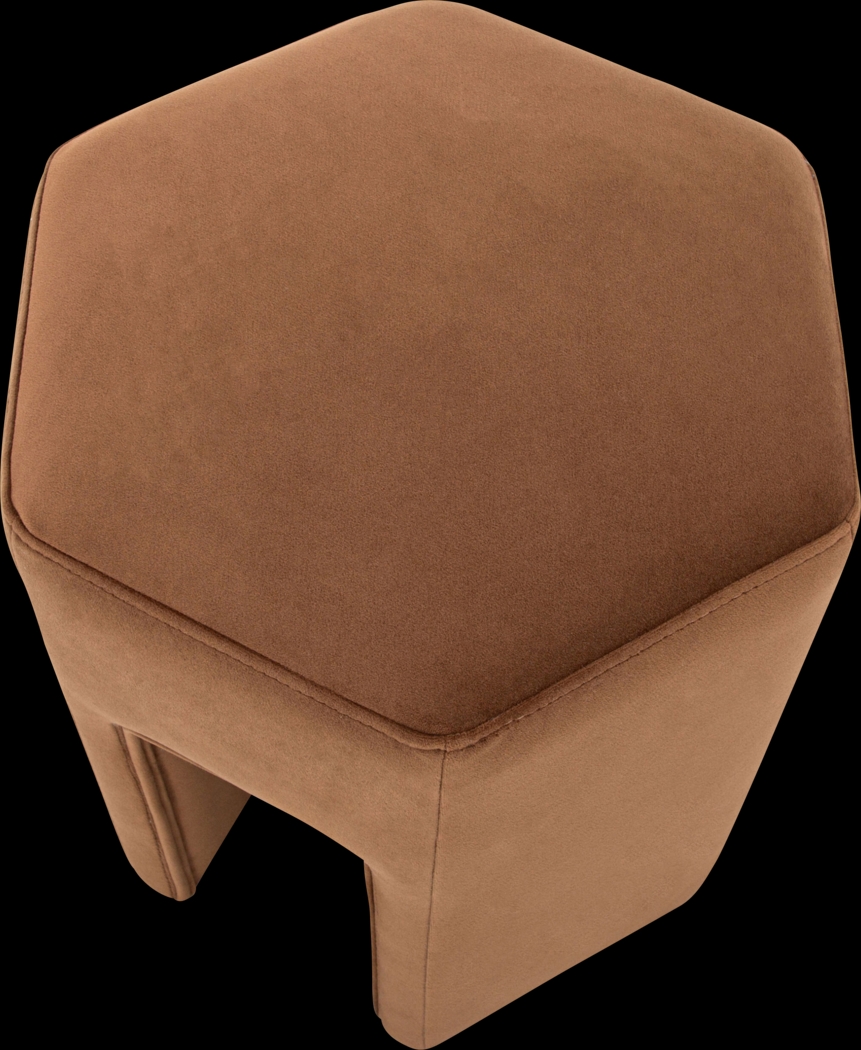 Azisa Brown Ottoman - Thumbnail - Image 3