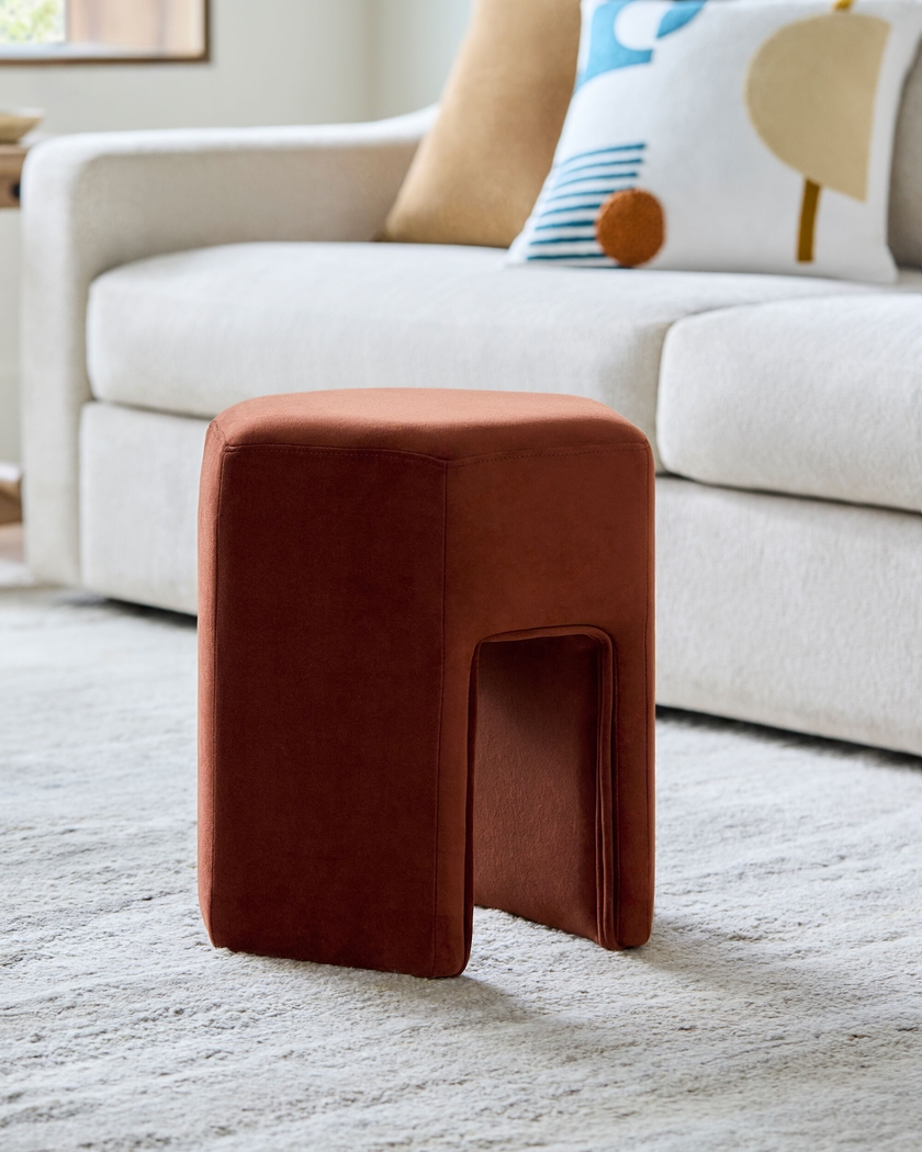 Azisa Rust Ottoman - Thumbnail - Image 2