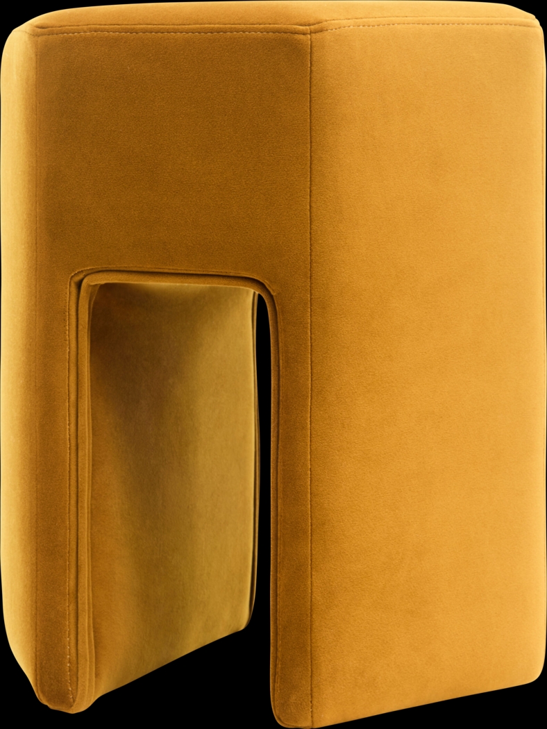 Azisa Yellow Ottoman - Thumbnail - Image 1