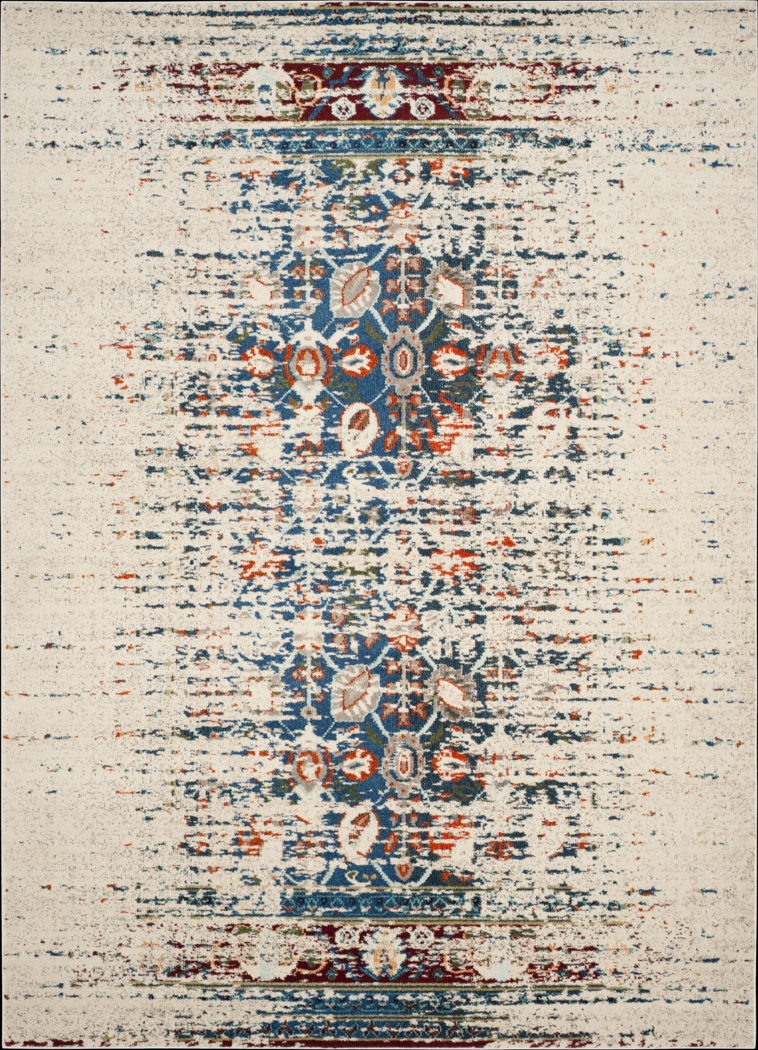 Aziza Ivory 6'7 x 9'2 Rug - Thumbnail - Image 1