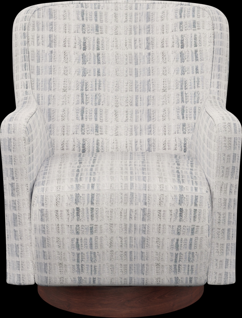 Azizi Gray Accent Chair - Thumbnail - Image 3