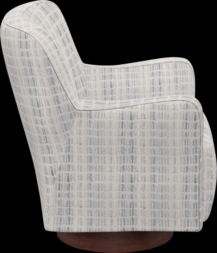 Azizi Gray Accent Chair - Thumbnail - Image 4