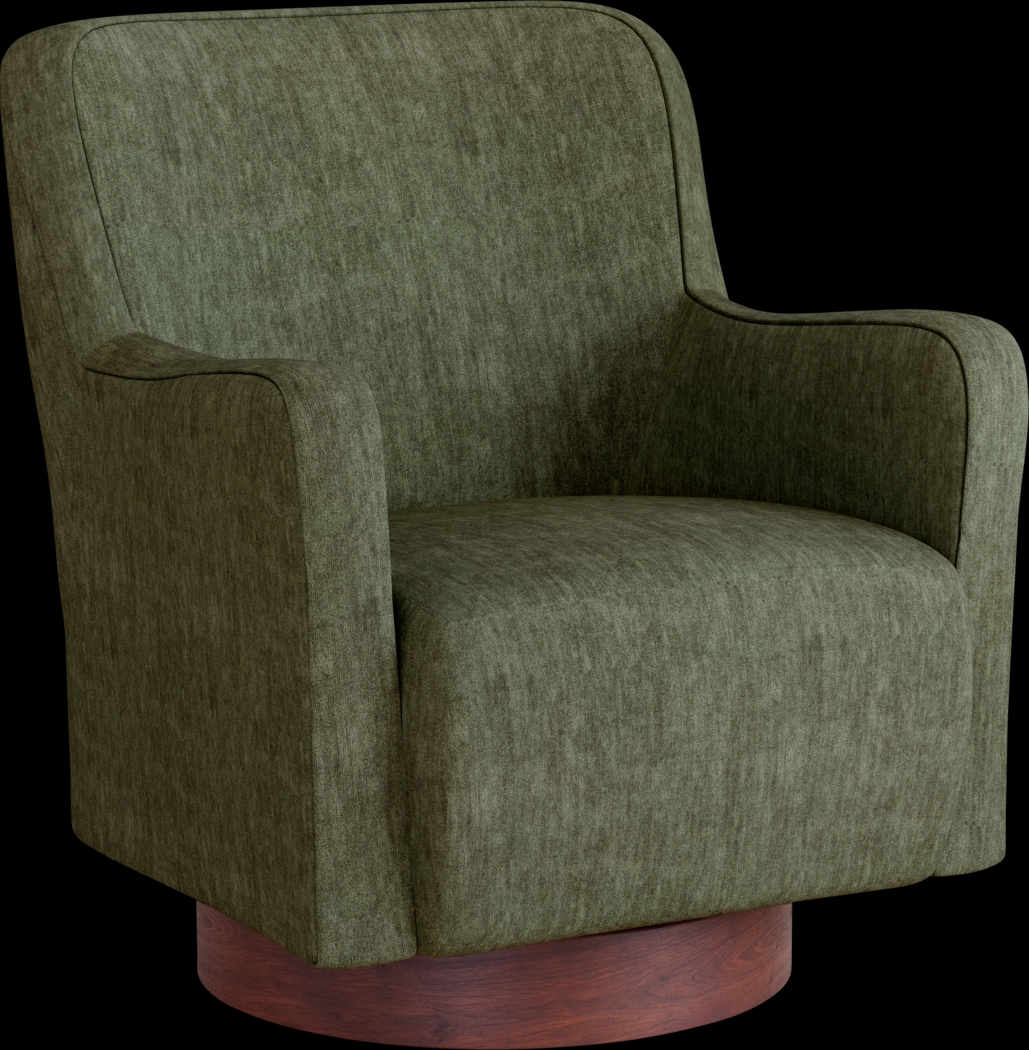 Azizi Green Accent Chair - Thumbnail - Image 1