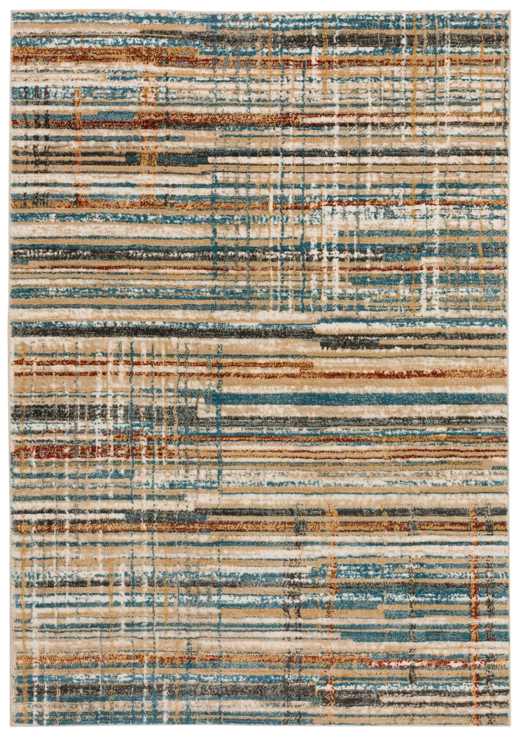 Azmer 3' x 5' Multi Rug - Thumbnail - Image 1