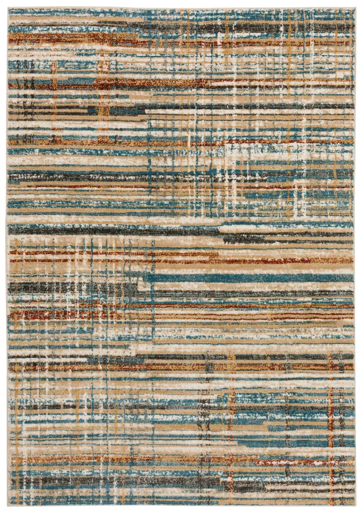 Azmer 5' x 7' Multi Rug - Thumbnail - Image 1