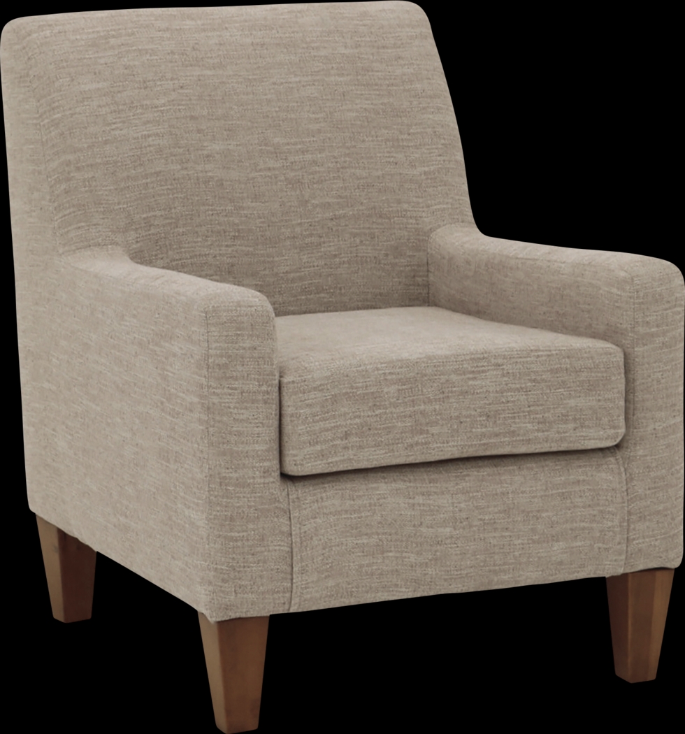 Azrae Blush Accent Chair - Thumbnail - Image 1