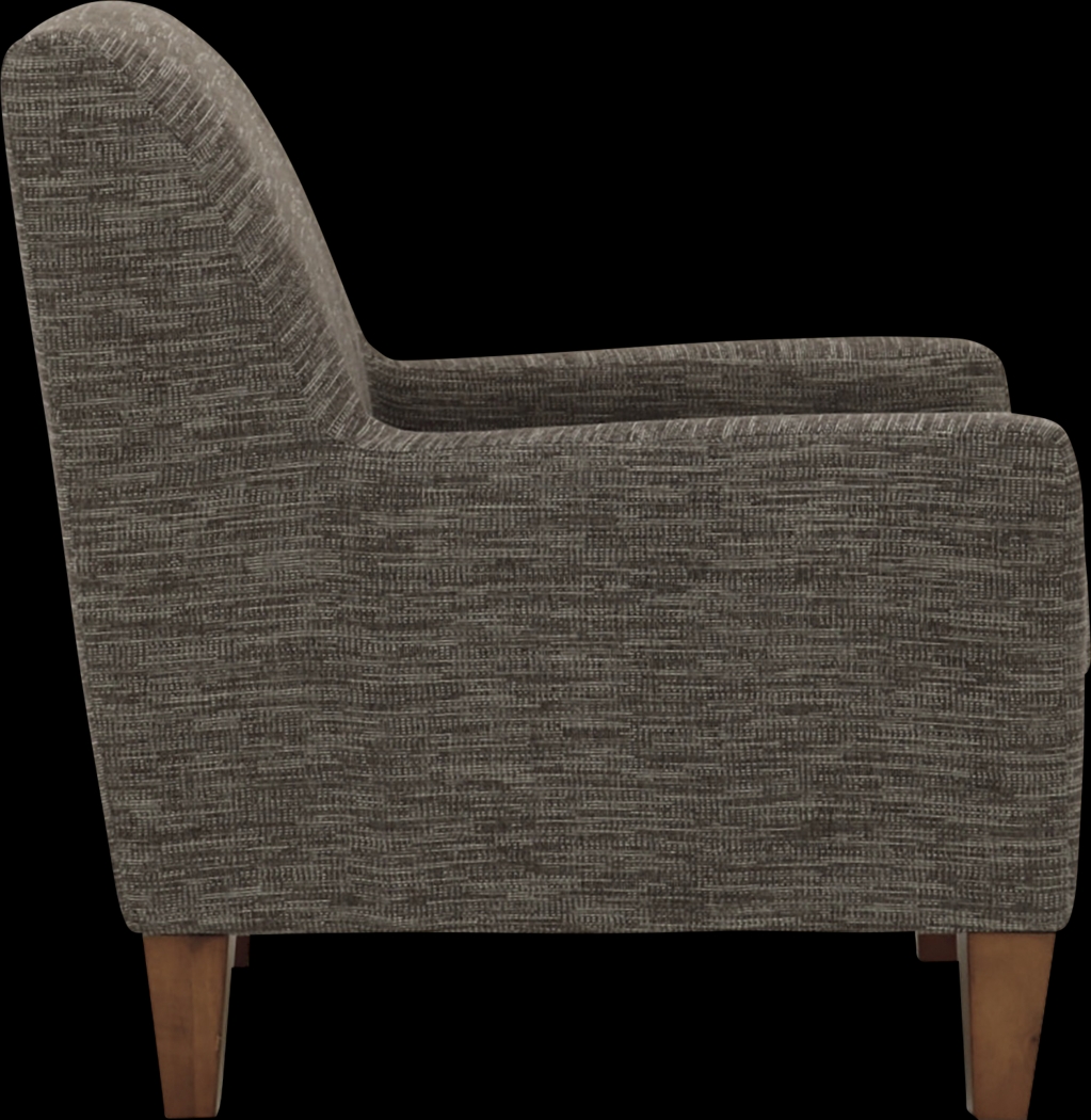 Azrae Brown Accent Chair - Thumbnail - Image 4