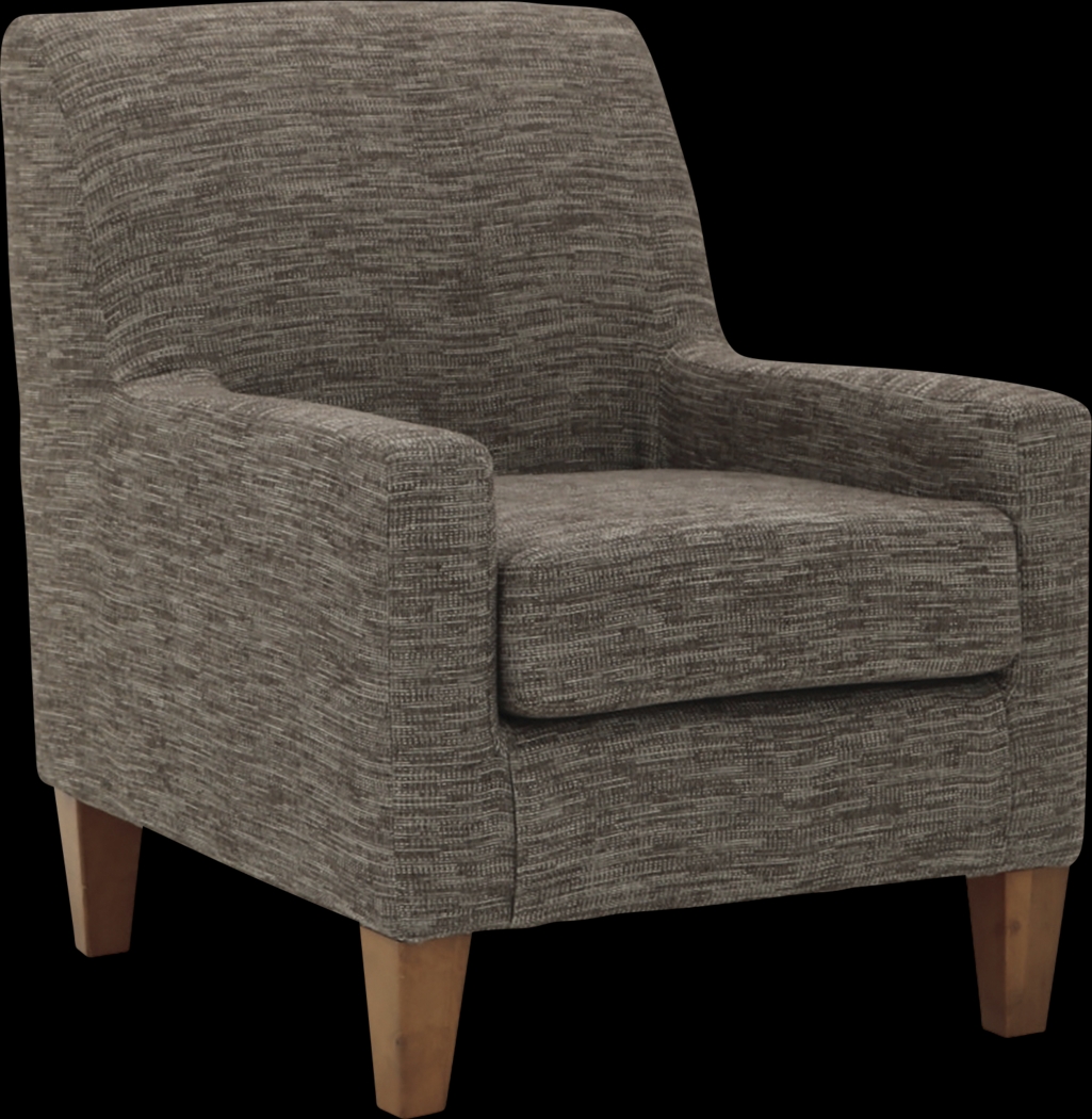 Azrae Brown Accent Chair - Thumbnail - Image 1