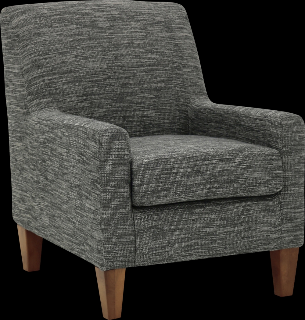 Azrae Gray Accent Chair - Thumbnail - Image 1