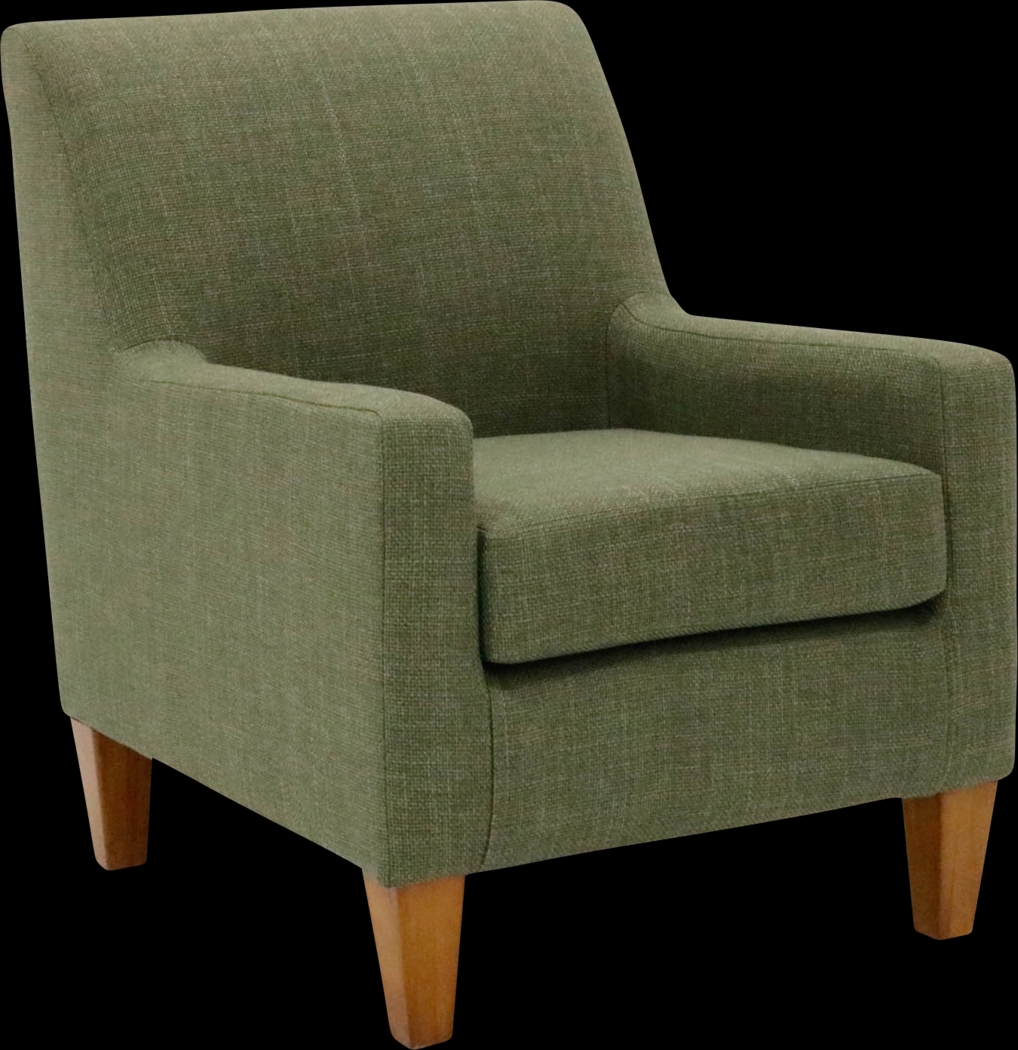 Azrae II Green Accent Chair - Thumbnail - Image 2