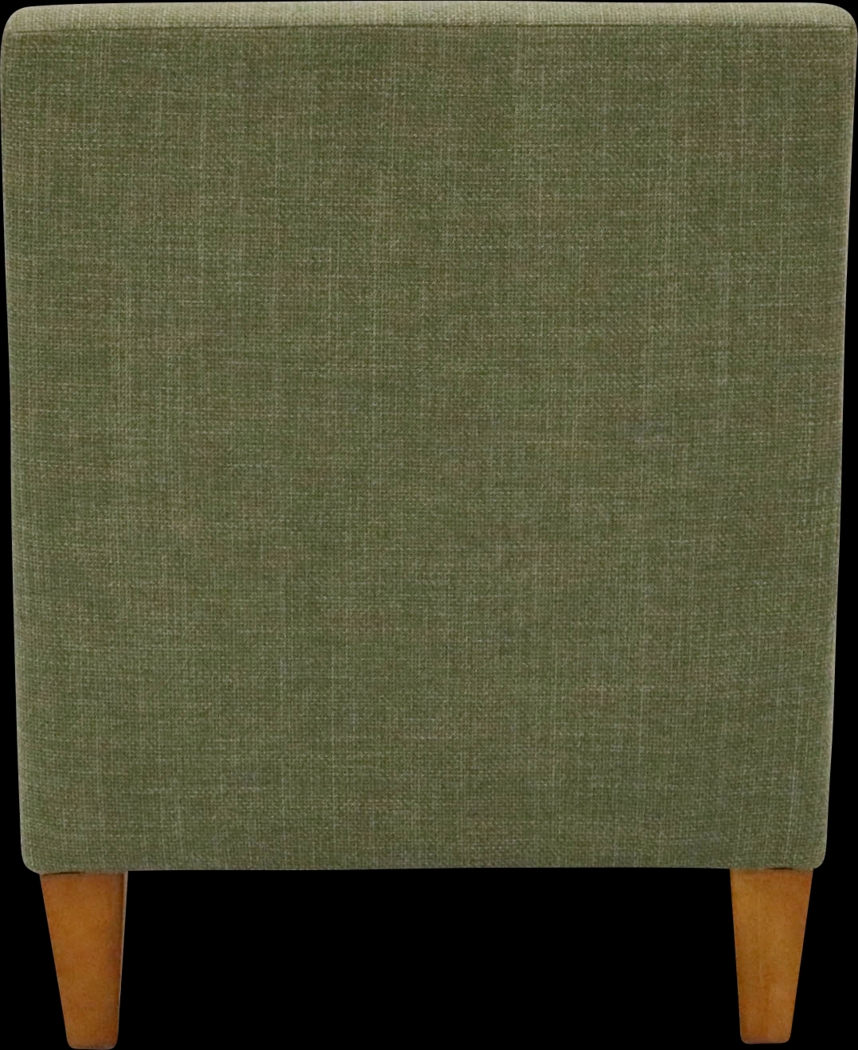 Azrae II Green Accent Chair - Thumbnail - Image 3