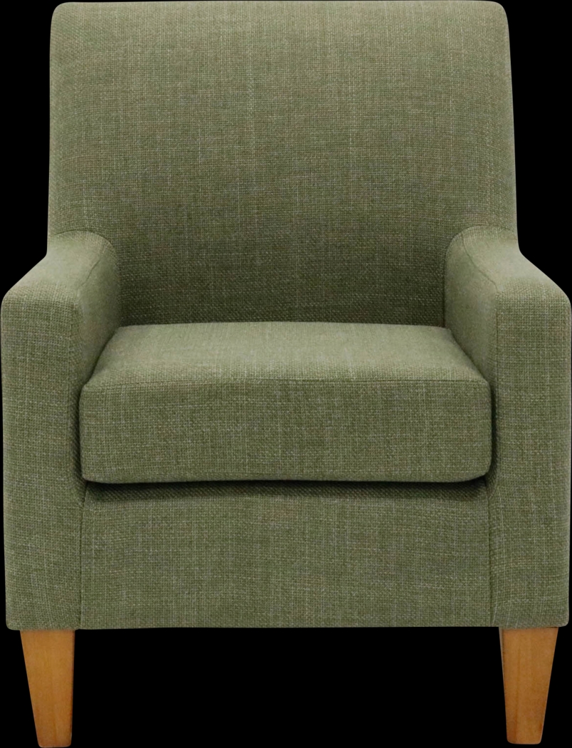 Azrae II Green Accent Chair - Thumbnail - Image 1