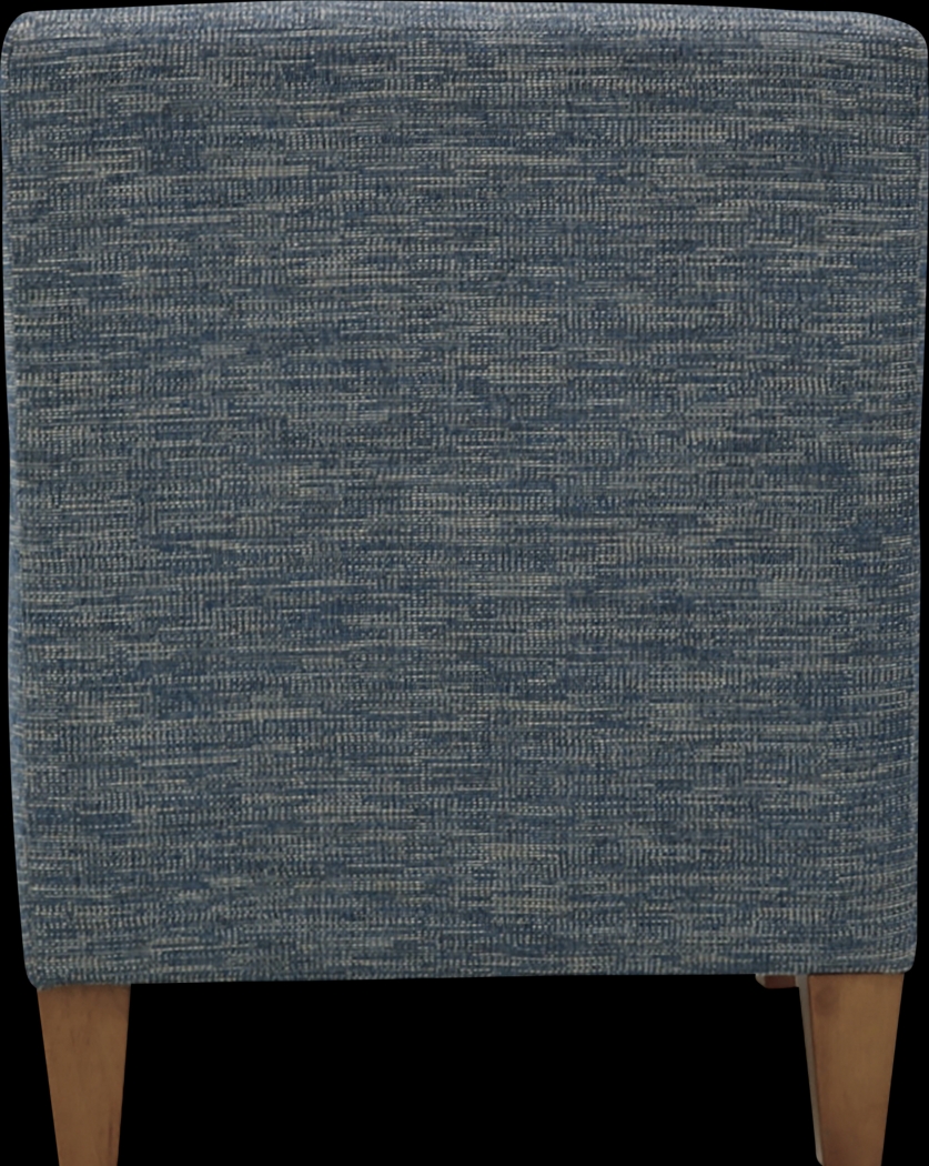 Azrae Navy Accent Chair - Thumbnail - Image 3