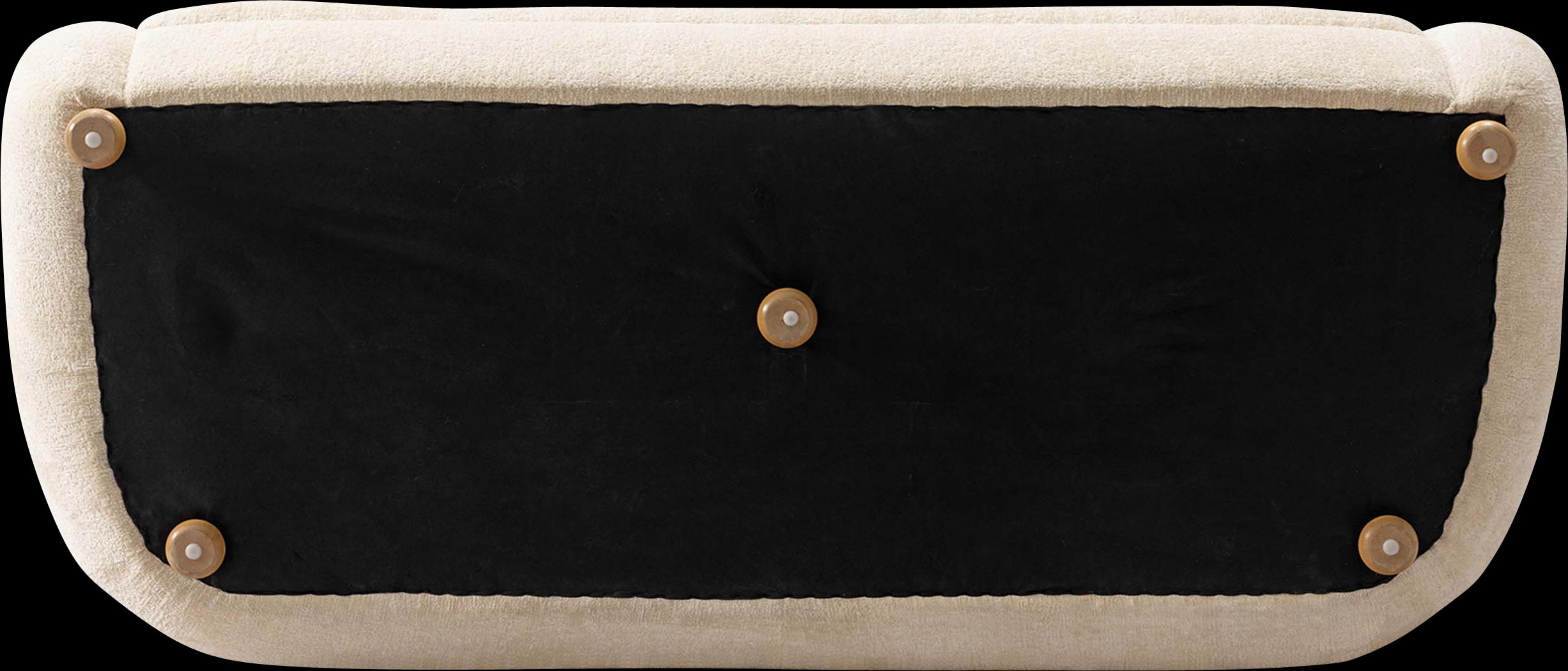 Azurelee Cream Sofa - Thumbnail - Image 8