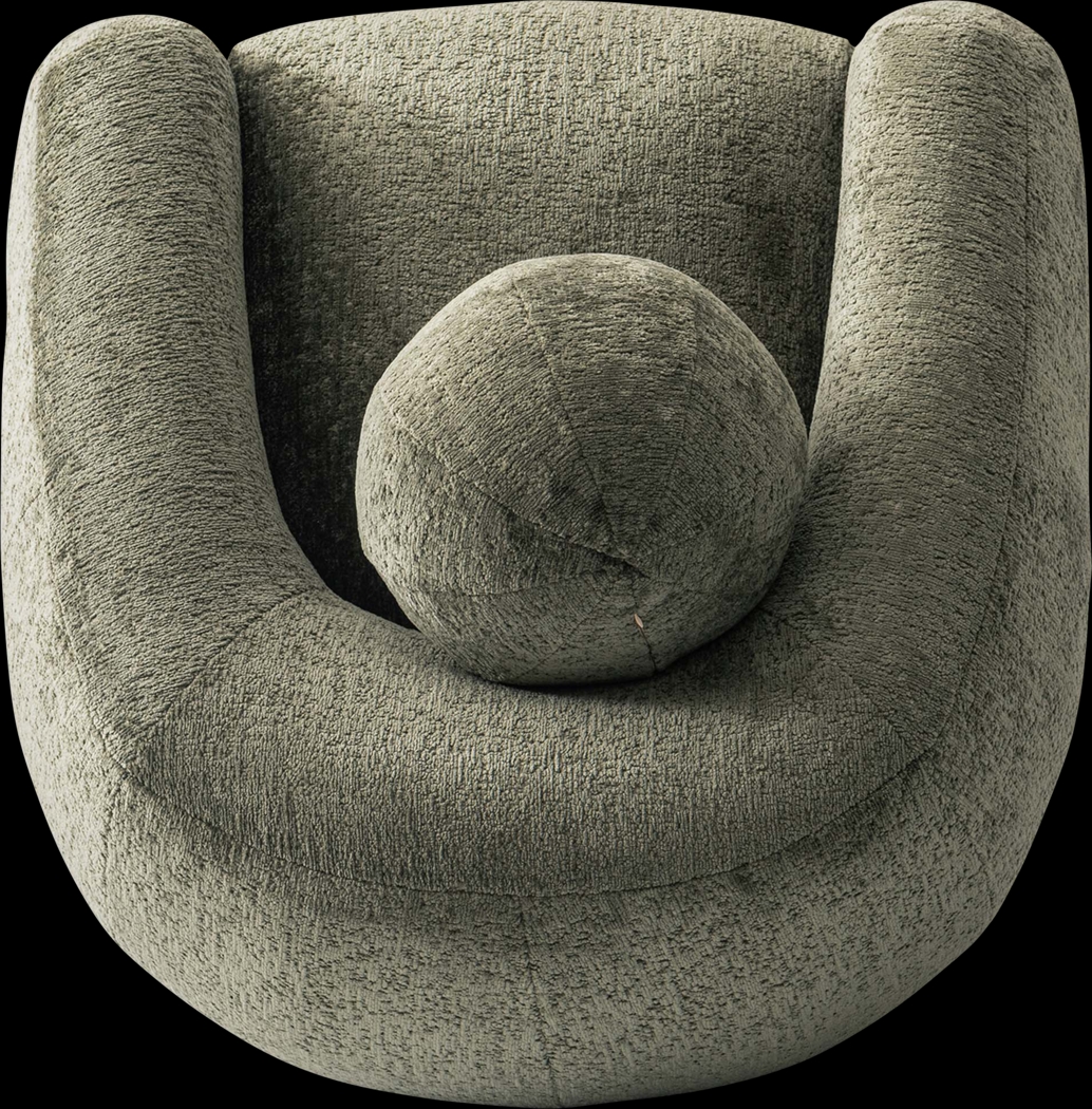 Azurelee Green Accent Chair - Thumbnail - Image 7