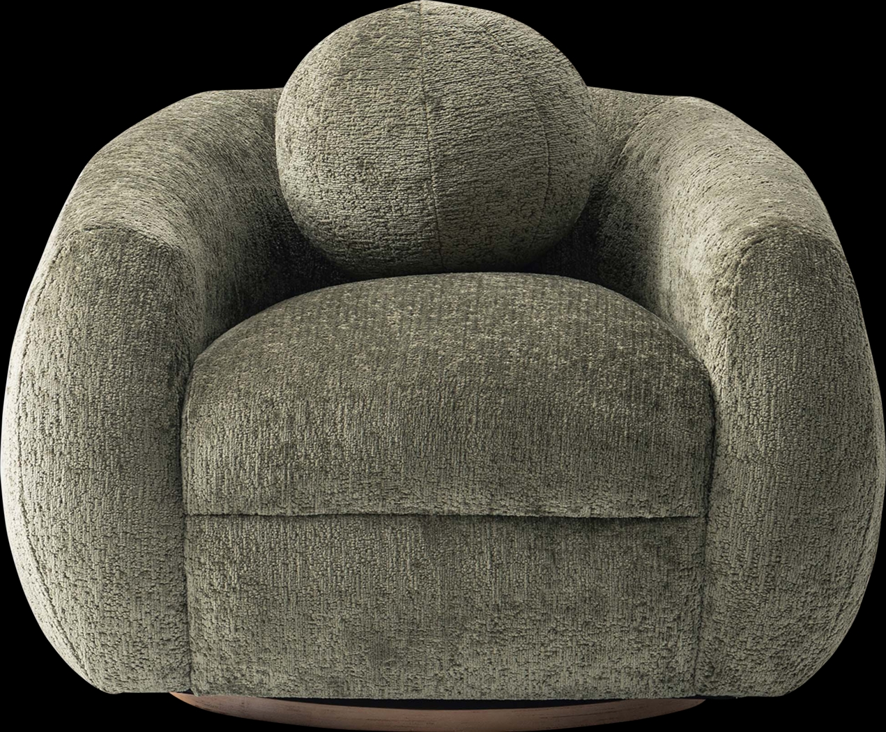 Azurelee Green Accent Chair - Thumbnail - Image 1