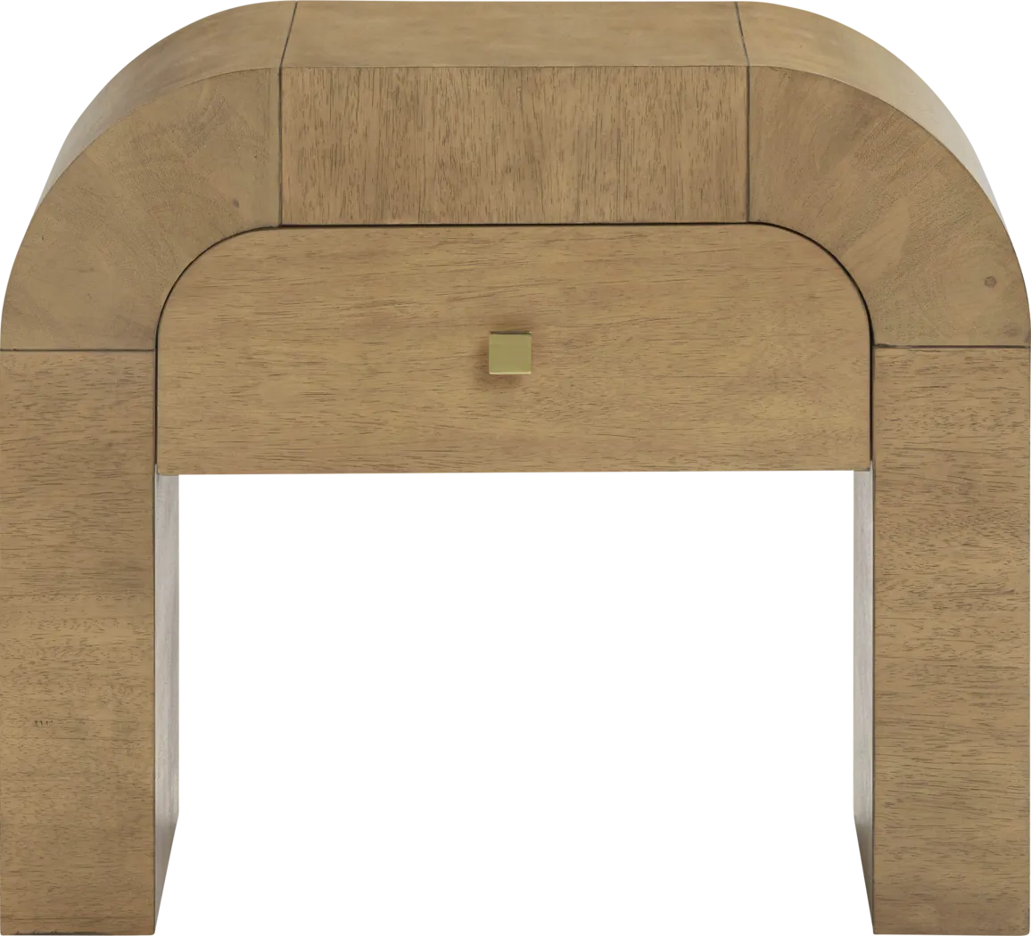 Azurite Brown Nightstand - Thumbnail - Image 5