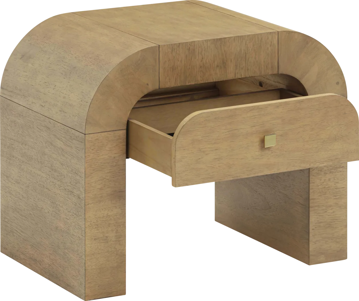 Azurite Brown Nightstand - Thumbnail - Image 6