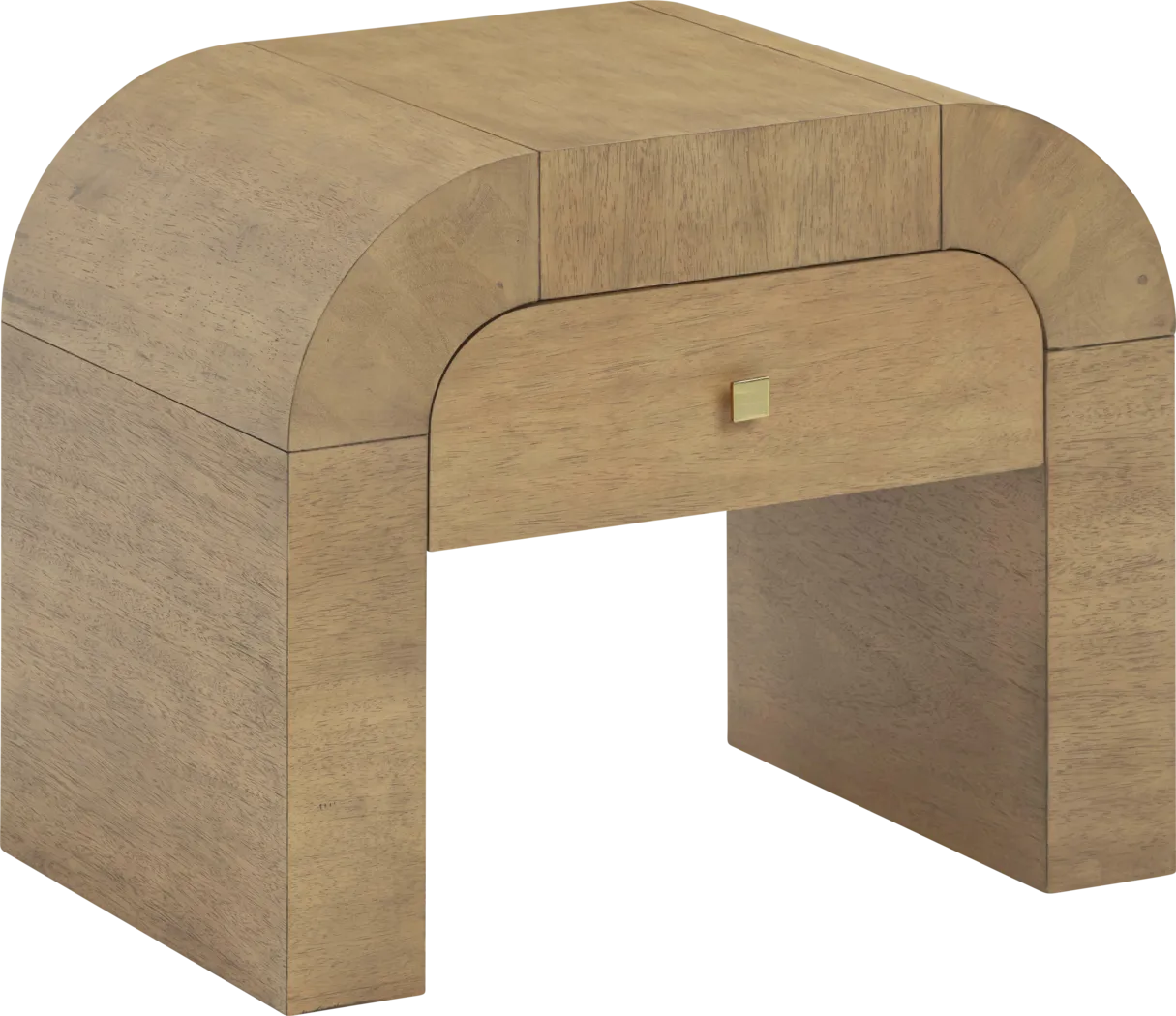 Azurite Brown Nightstand - Thumbnail - Image 1