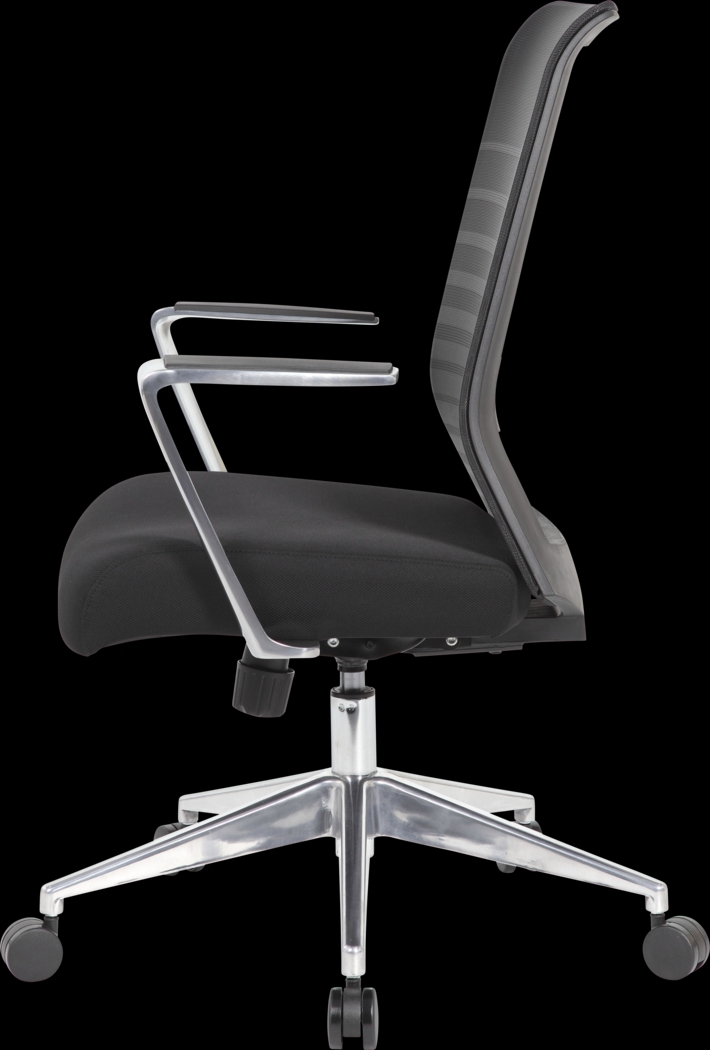 Baafi Black Desk Chair - Thumbnail - Image 8