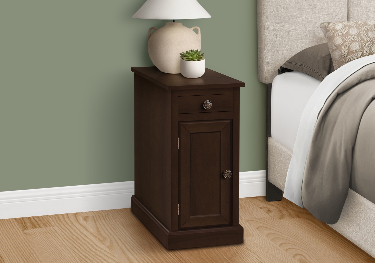 Baalm Espresso End Table - Thumbnail - Image 2