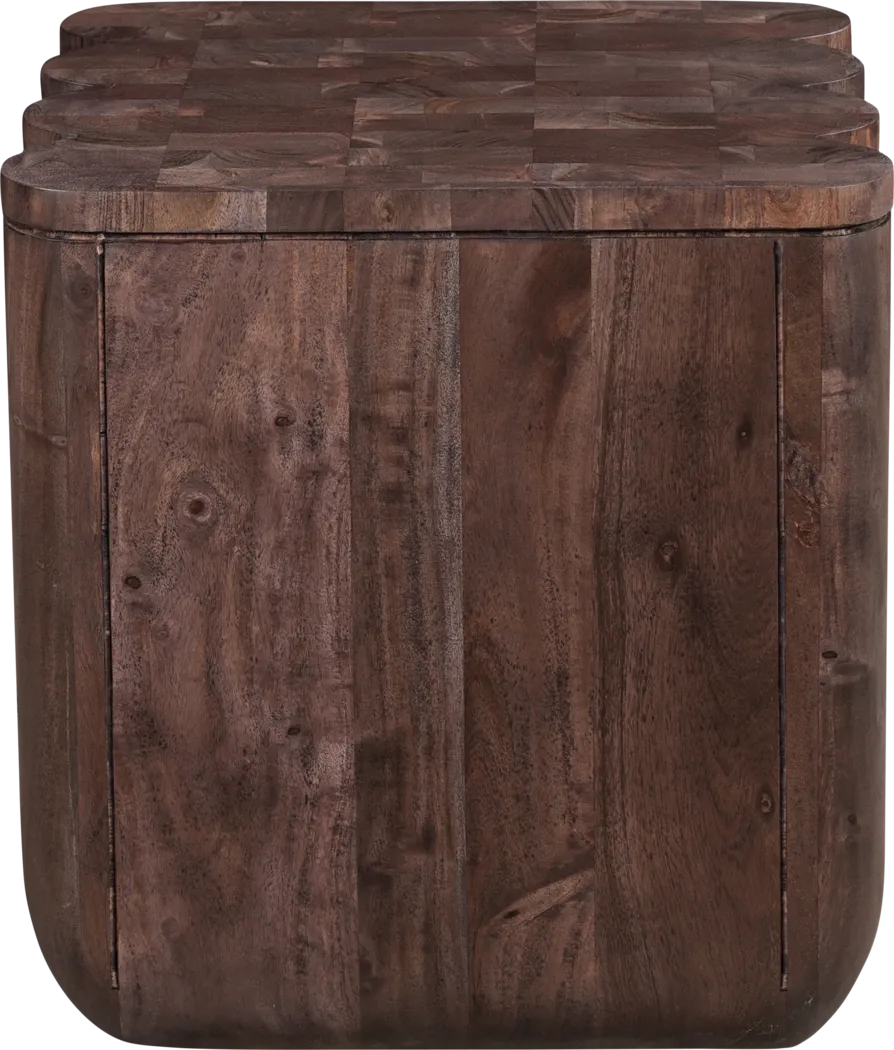 Babine Brown End Table - Thumbnail - Image 6