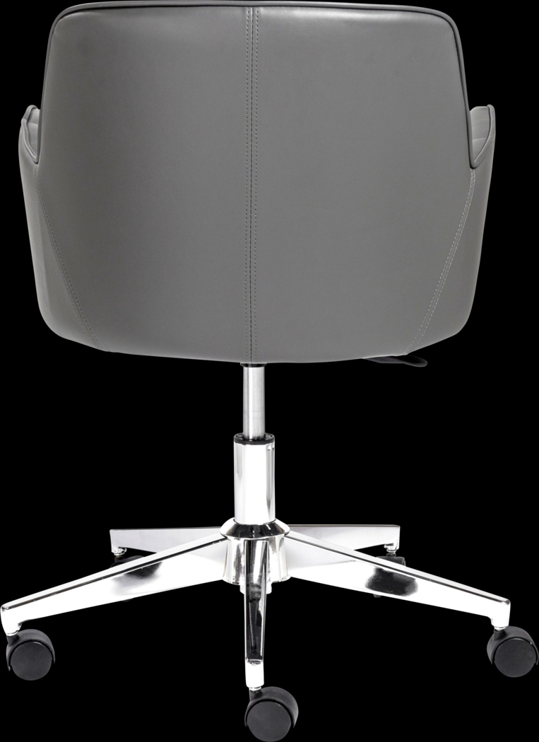 Babineaux I Gray Office Chair - Thumbnail - Image 5