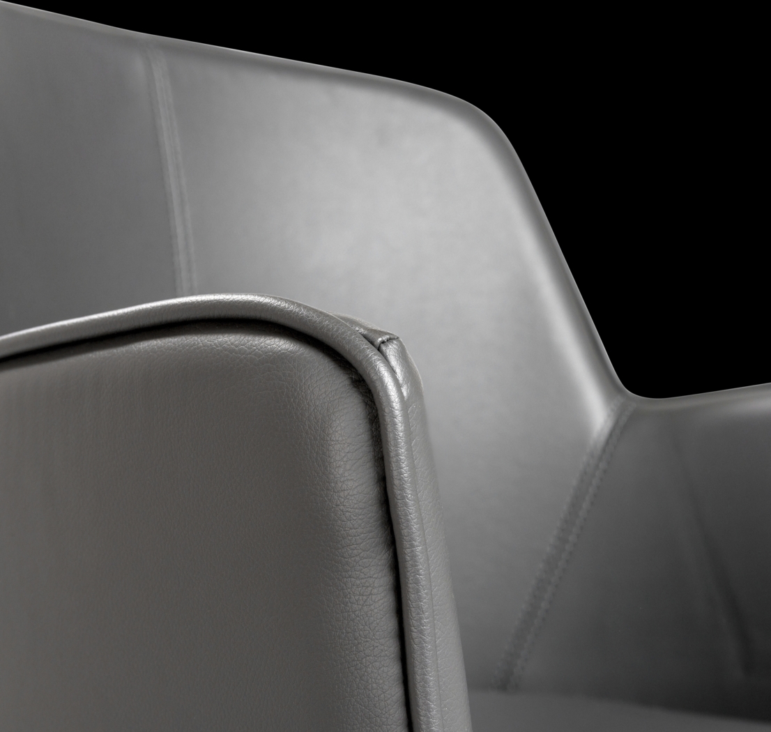 Babineaux I Gray Office Chair - Thumbnail - Image 7