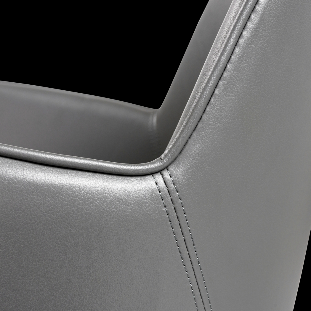 Babineaux I Gray Office Chair - Thumbnail - Image 8