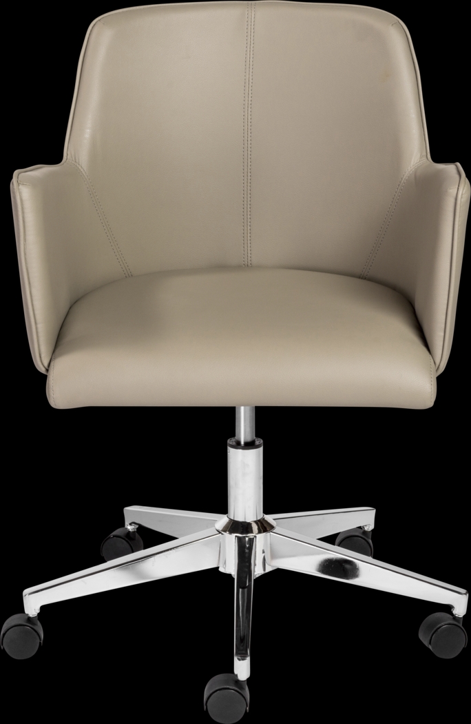 Babineaux I Taupe Office Chair - Thumbnail - Image 3