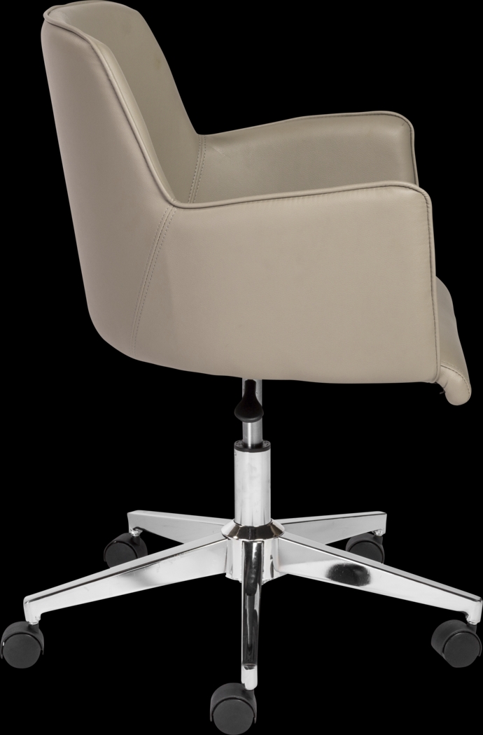 Babineaux I Taupe Office Chair - Thumbnail - Image 4