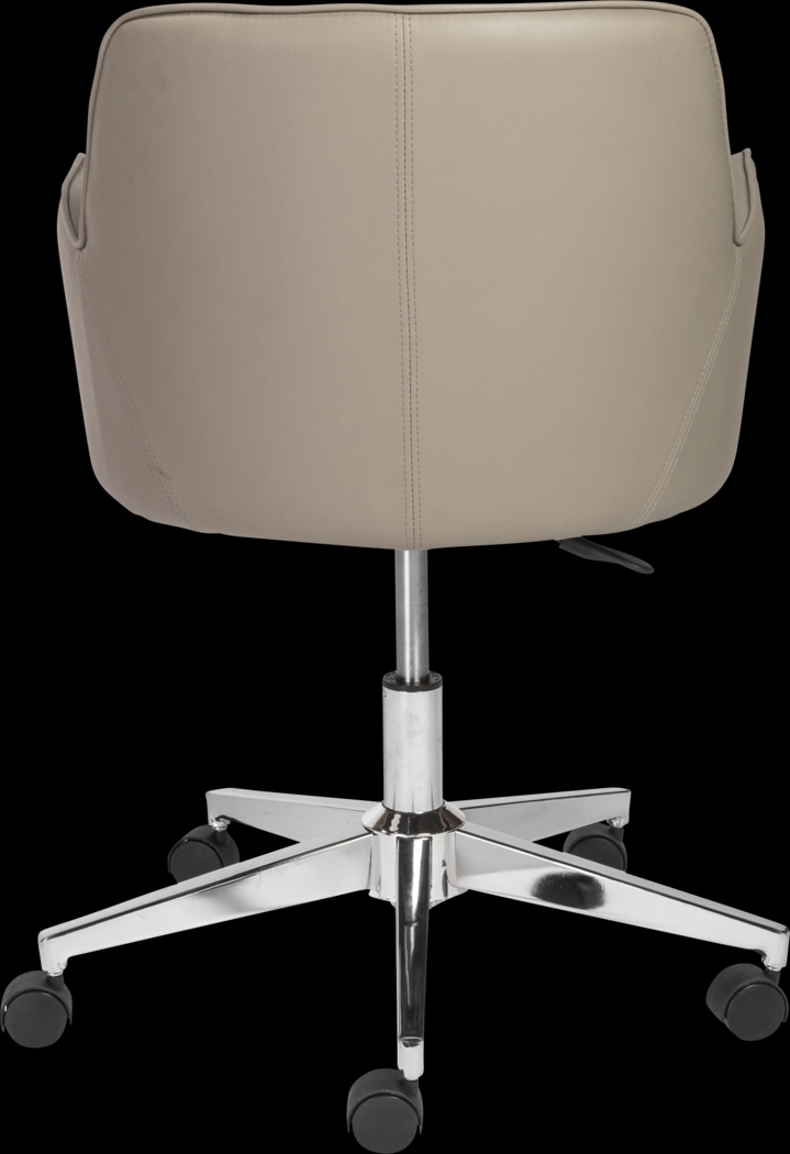 Babineaux I Taupe Office Chair - Thumbnail - Image 6