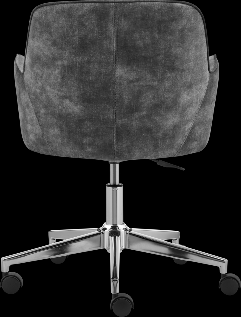 Babineaux II Gray Office Chair - Thumbnail - Image 5