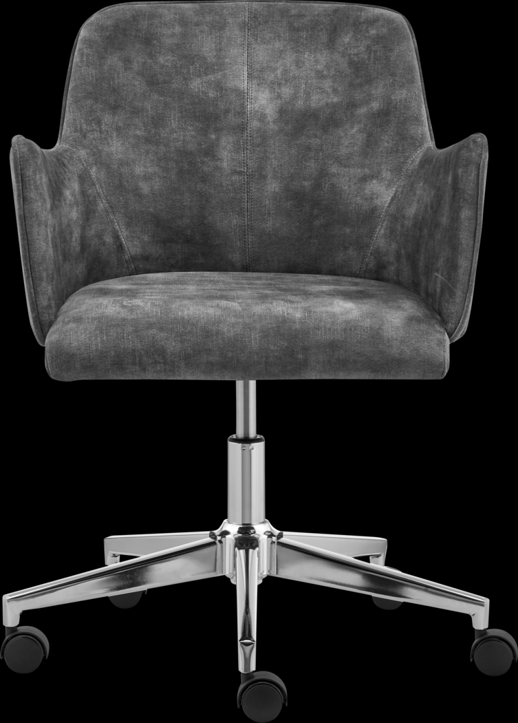 Babineaux II Gray Office Chair - Thumbnail - Image 6