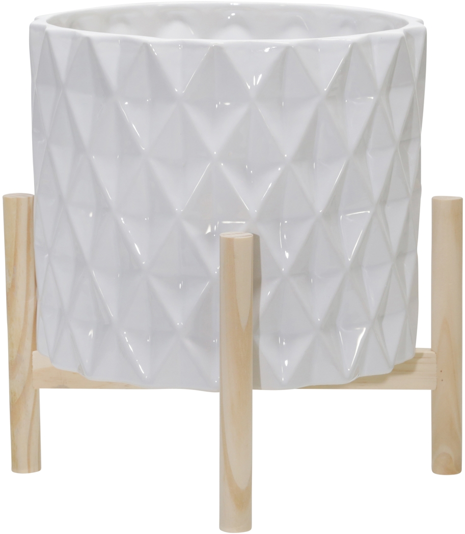 Babsdale White Planter - Thumbnail - Image 2