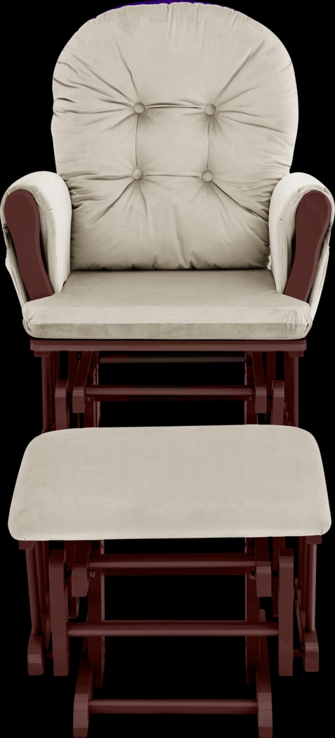 Nursery Coletta Beige Glider and Ottoman - Thumbnail - Image 2