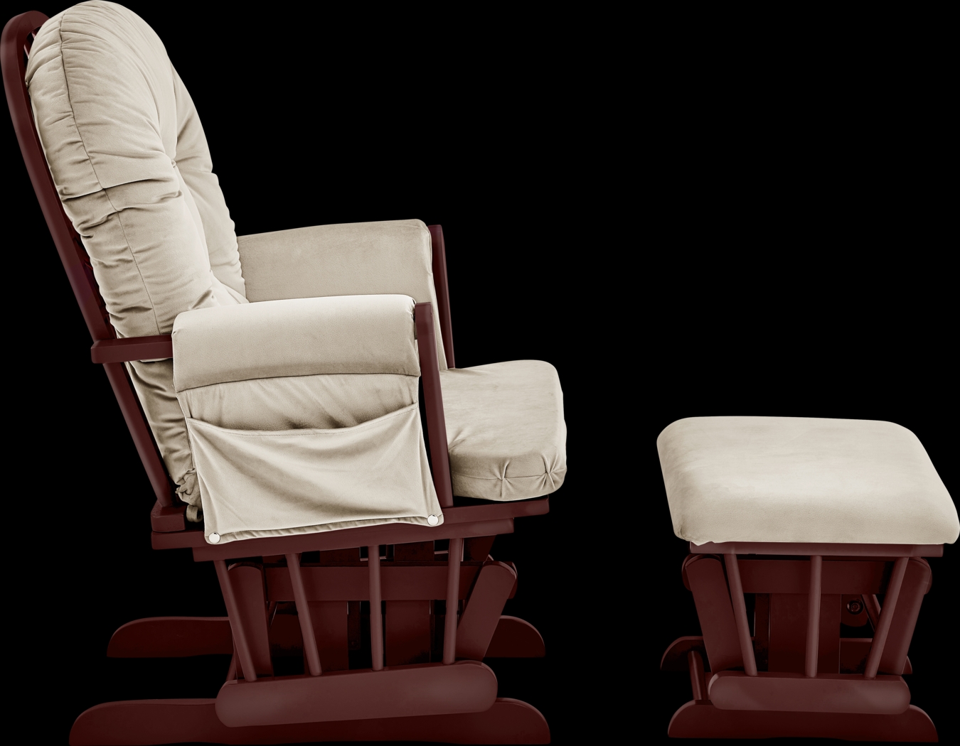 Nursery Coletta Beige Glider and Ottoman - Thumbnail - Image 3