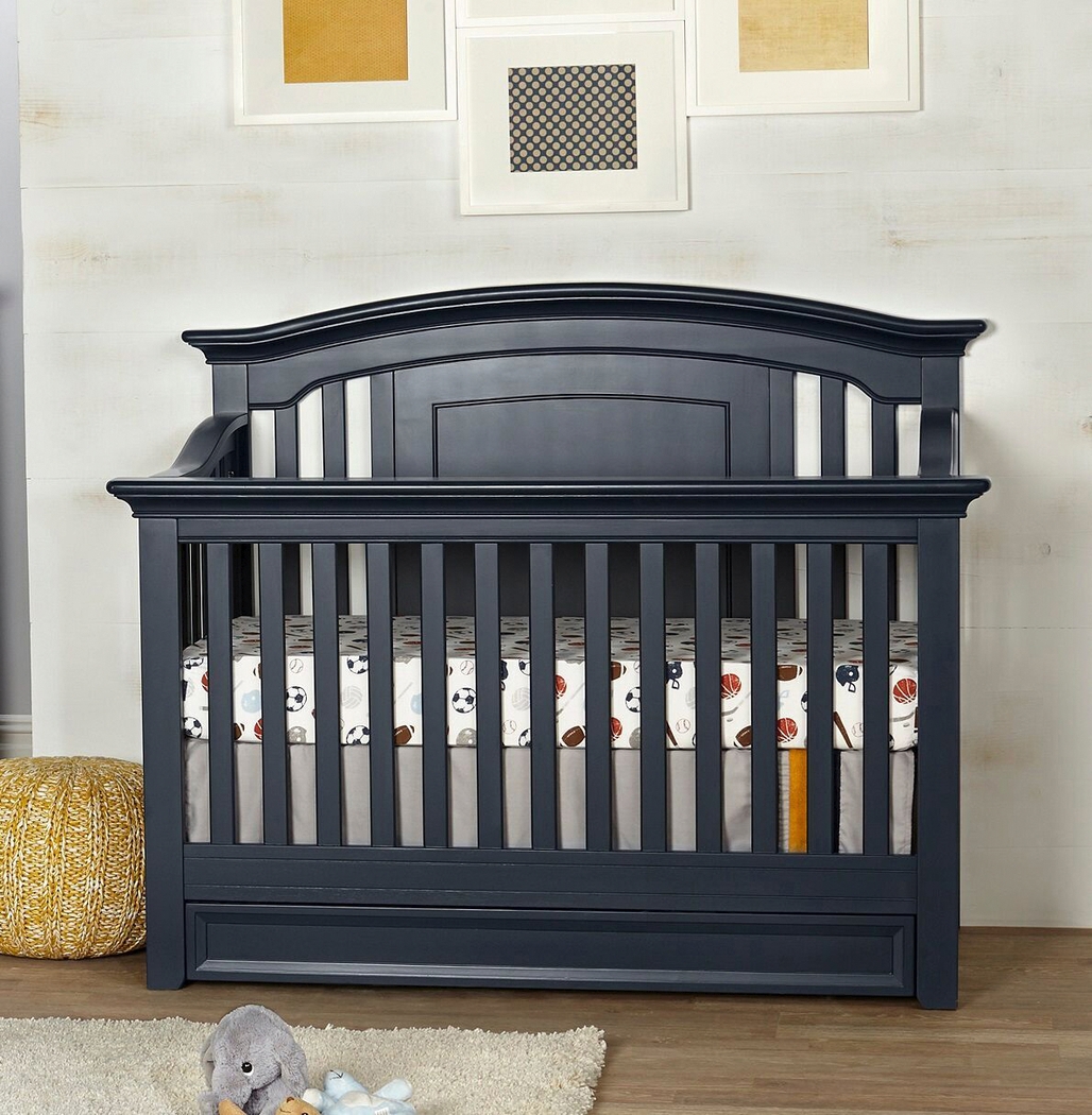Baby Cache Harborbridge Navy Crib - Thumbnail - Image 4