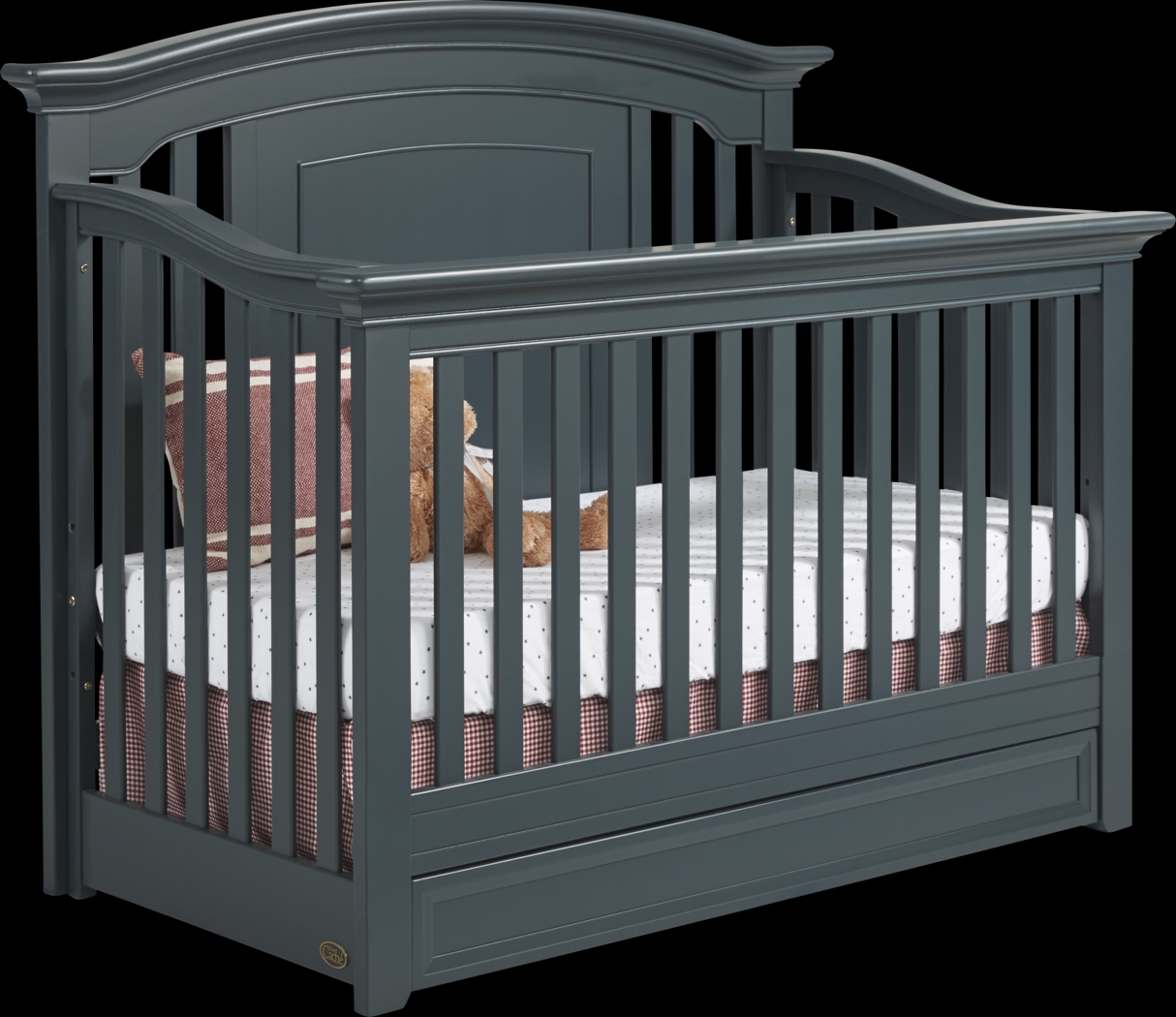 Baby Cache Harborbridge Navy Convertible Crib - Thumbnail - Image 1