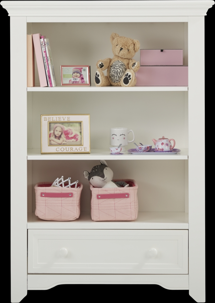 Baby Cache Harborbridge White Bookcase - Thumbnail - Image 1
