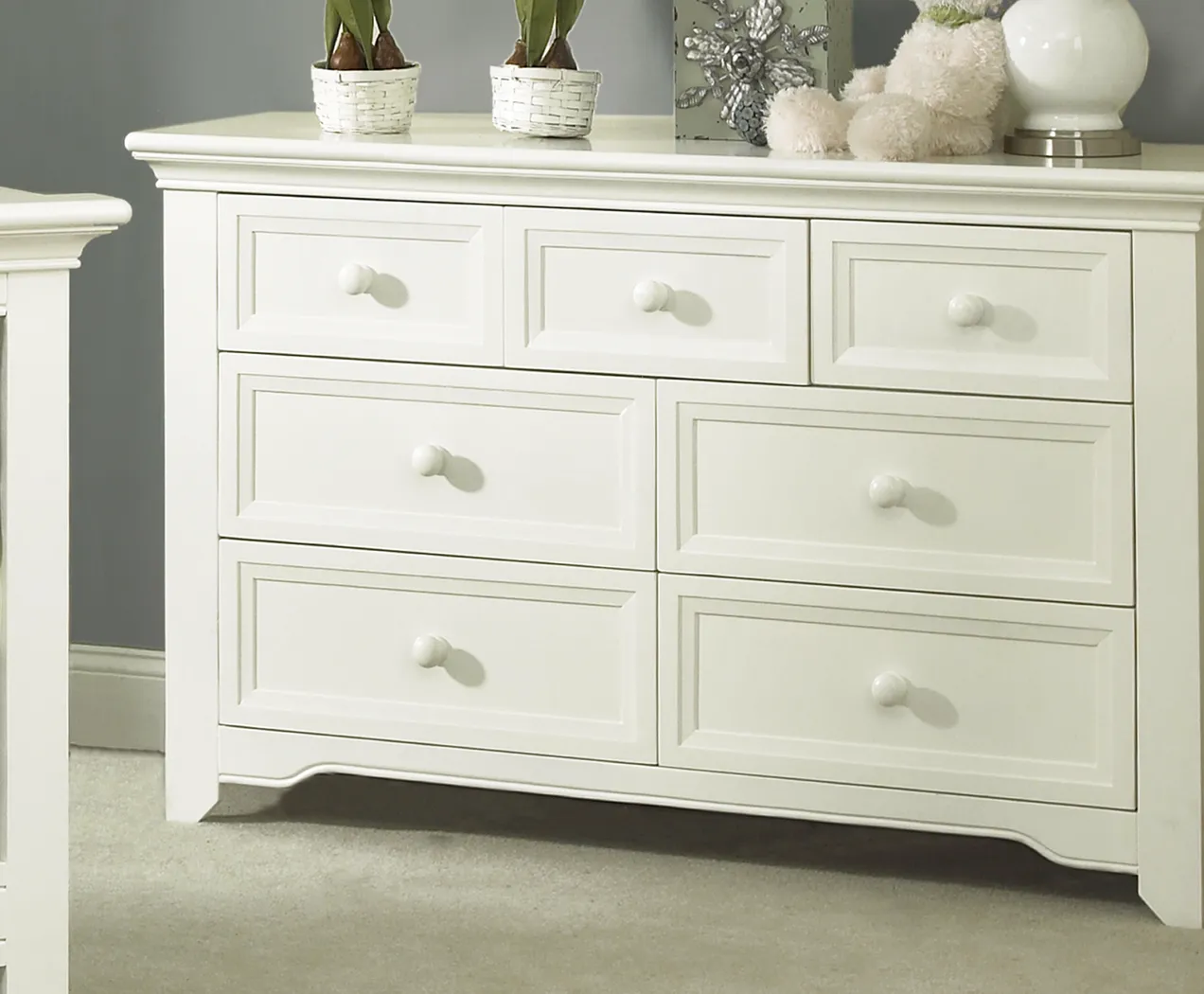 Baby Cache Harborbridge White Dresser - Thumbnail - Image 3