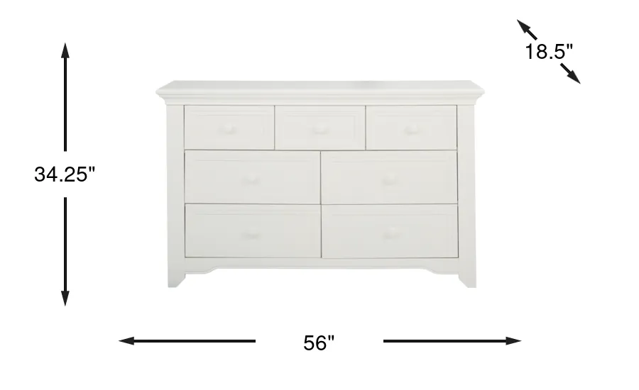 Dimension Image. Please refer to the Dimension Tab on this page for dimension details.