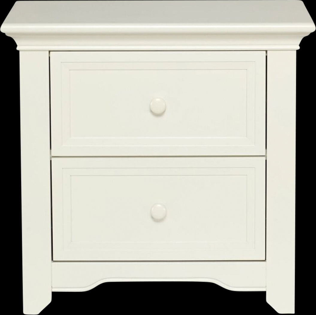 Baby Cache Harborbridge White Nightstand - Thumbnail - Image 2